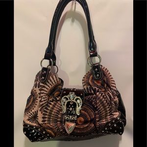 NEW BLING STUDDED BAG.👍 Women’s Brown Bag